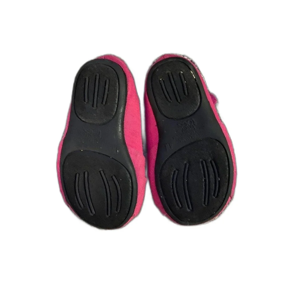 Teeny Toes (Baby) Pink Ballet Flats Size 4W